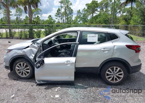 2021 Nissan Rogue Sport S Fwd Xtronic Cvt from USA, damaged, VIN JN1BJ1AV6MW561153